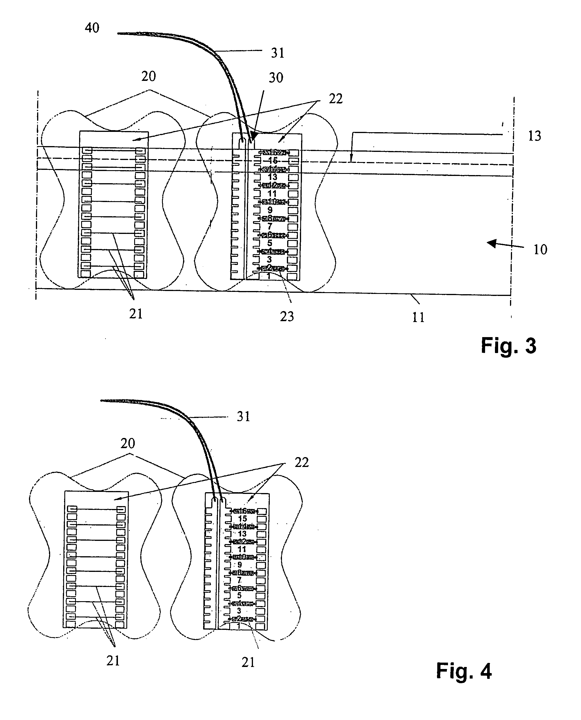 Device for detecting the state of steel-reinforced concrete construction parts