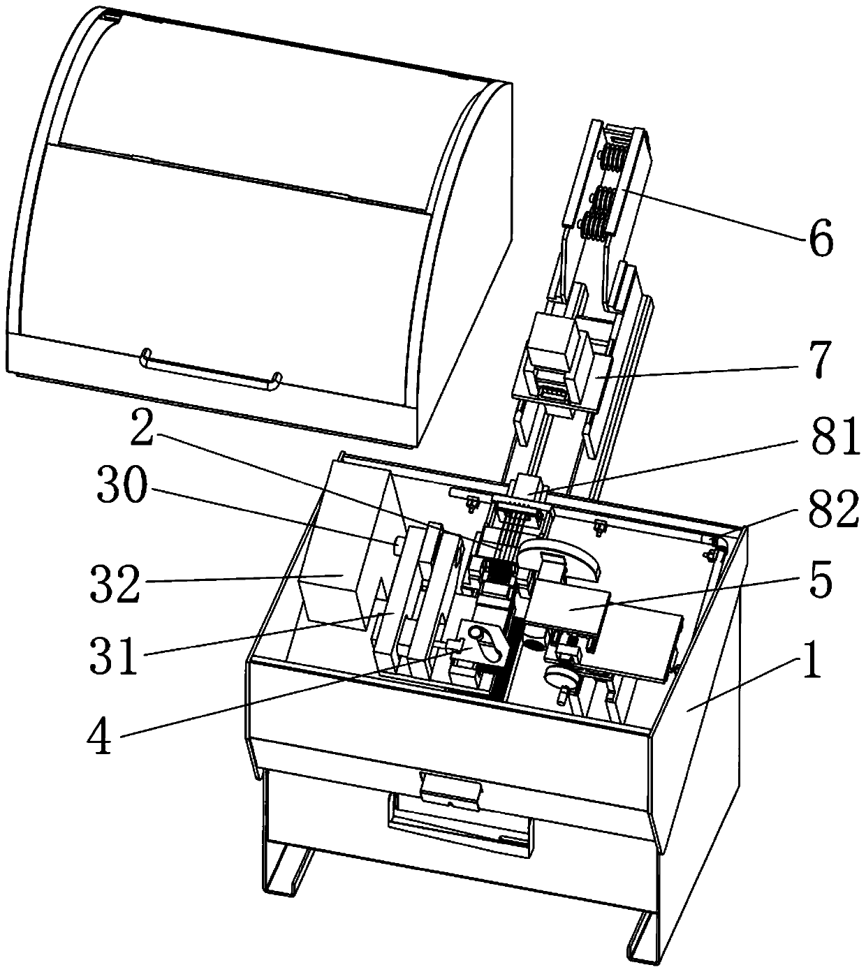 Pneumatic small U-shaped pipe bender