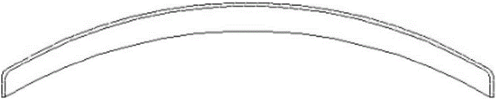 Bearing multi-segment variable-section fuel tank of fuelling vehicle