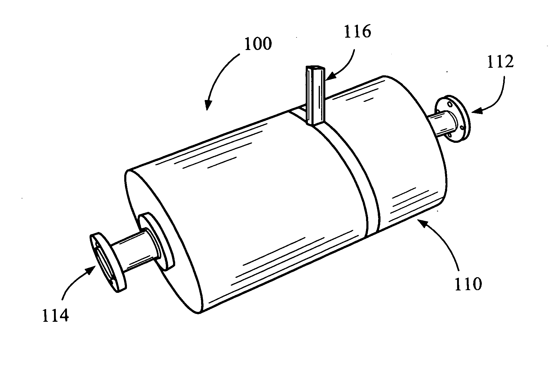 Muffler insulator for motocycles