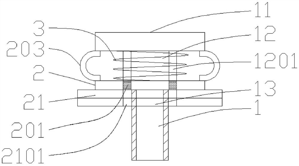 Hexagonal flange face extrusion sealing bolt