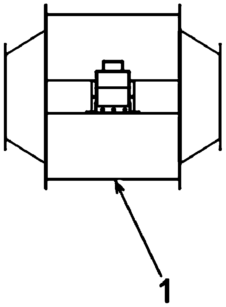 Comburent for microwave treatment of waste gas and combustion method and combustion device thereof