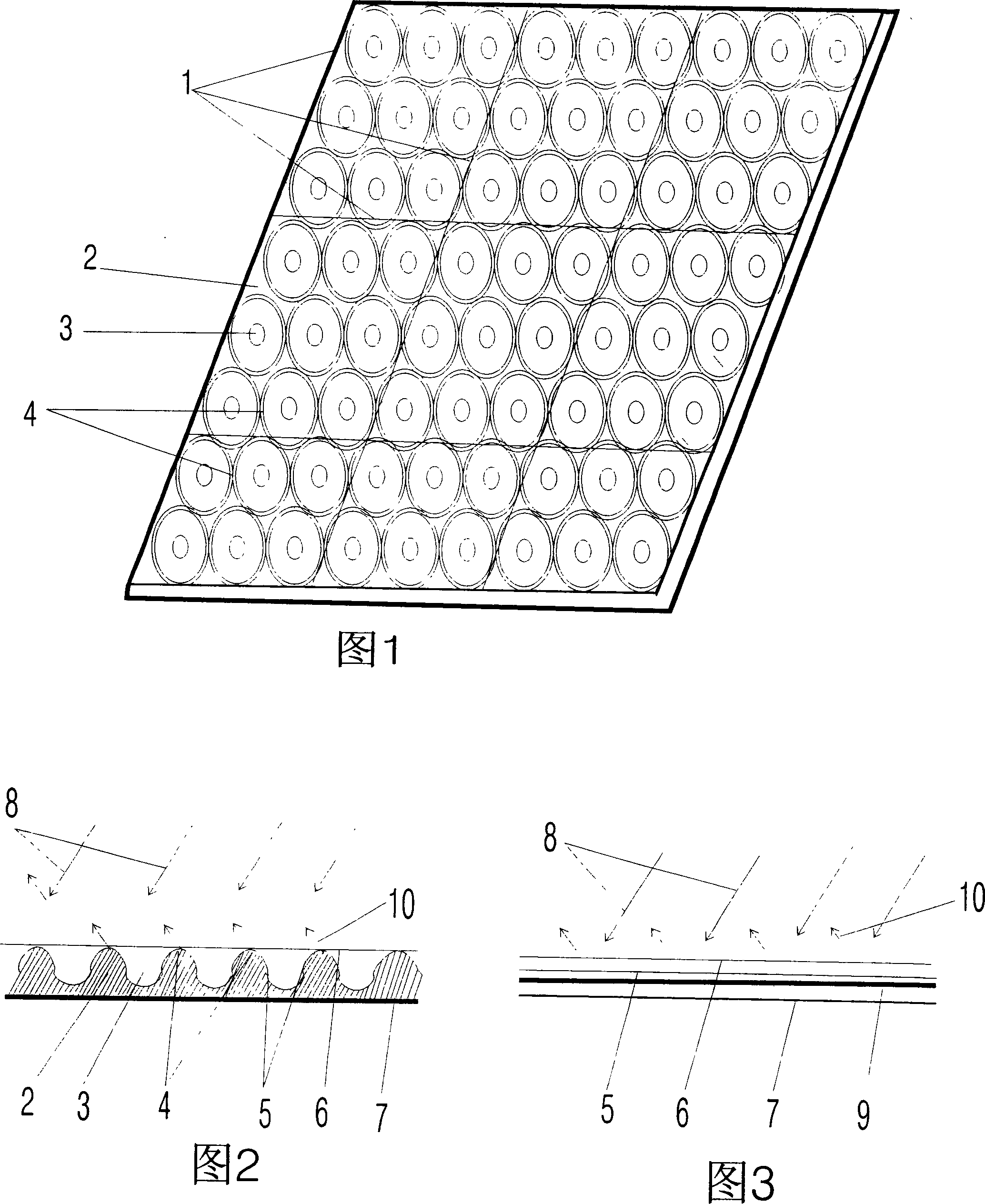 Non-planar chip and Te solar battery