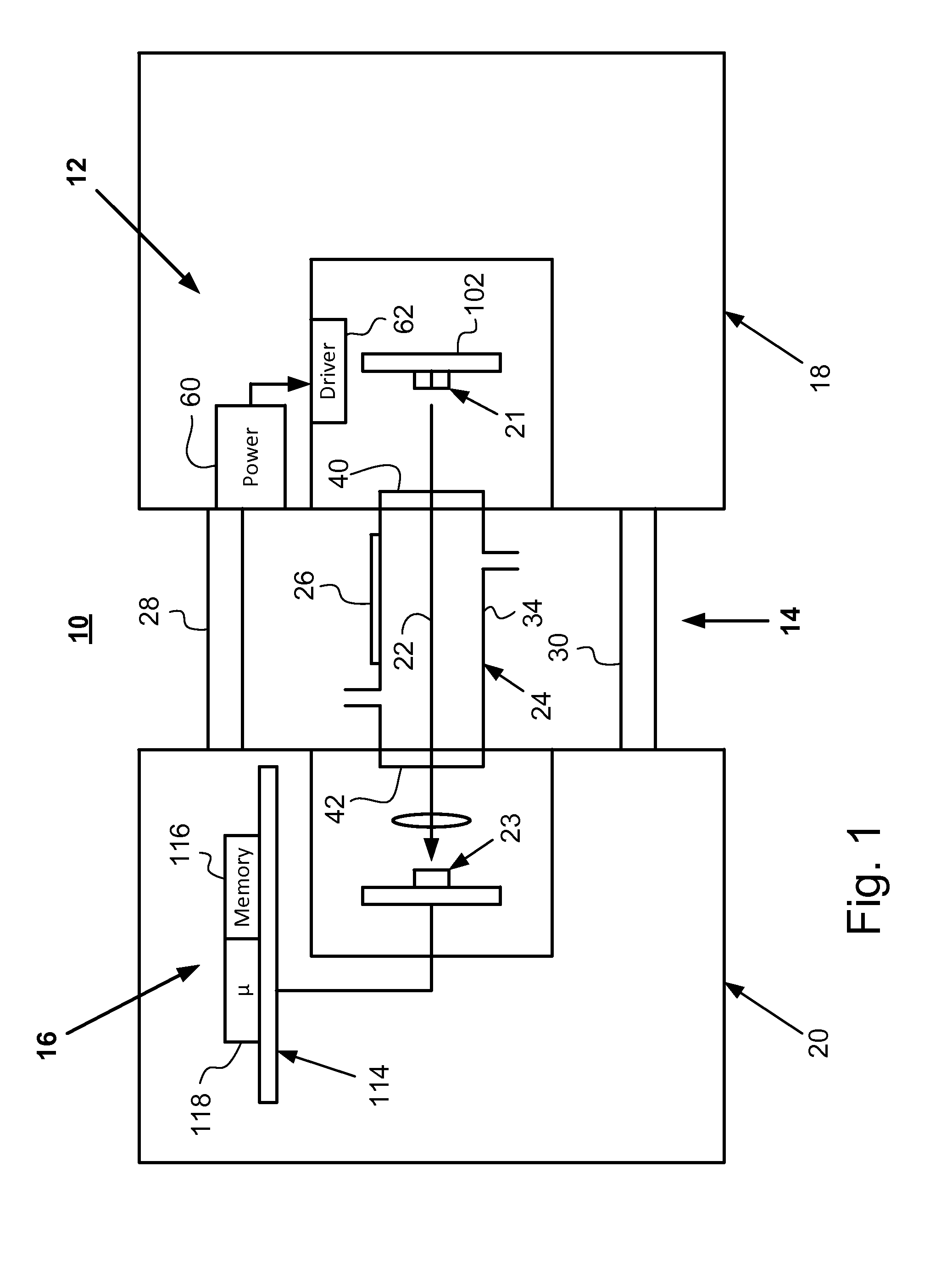 Photometer with LED light source