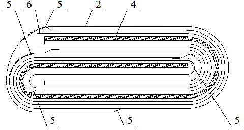 Manufacturing method of winding type lithium ion battery and winding type lithium ion battery