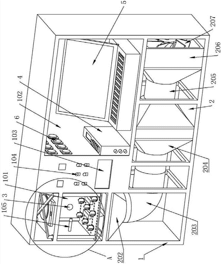 Red date drying dielectric property online detection device