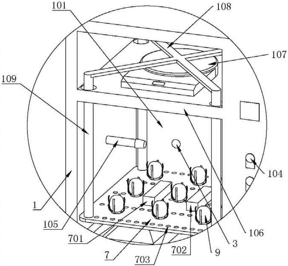 Red date drying dielectric property online detection device