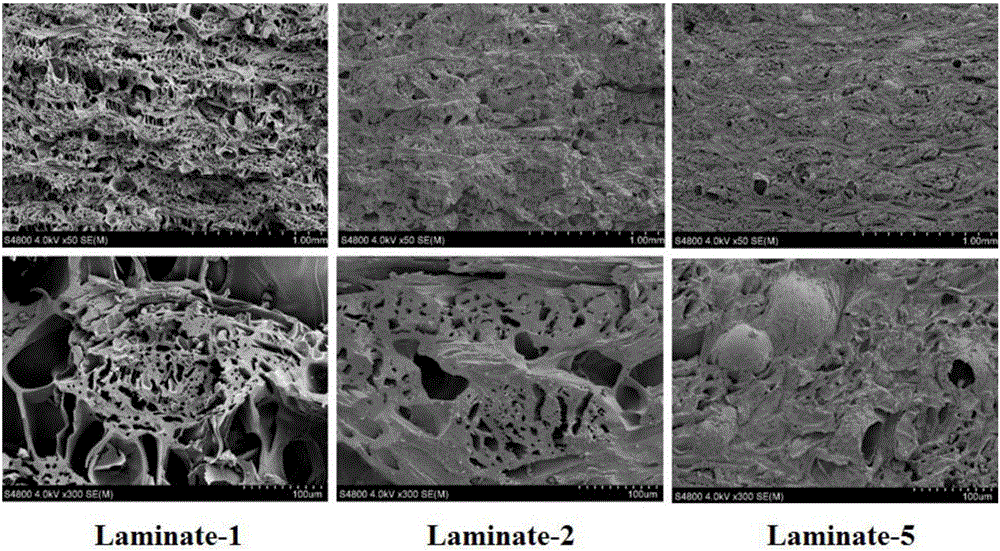 Flame-retardant modified ramie fabric/benzoxazine resin laminated board and preparation method thereof