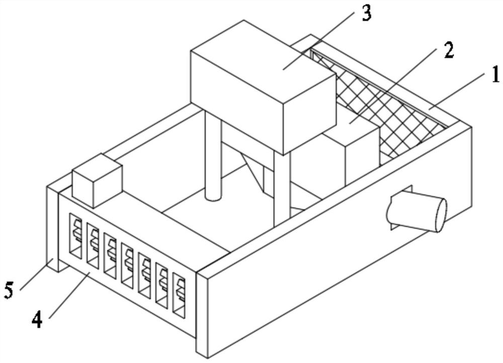 Oxygen delivery degradation type domestic sewage treatment device