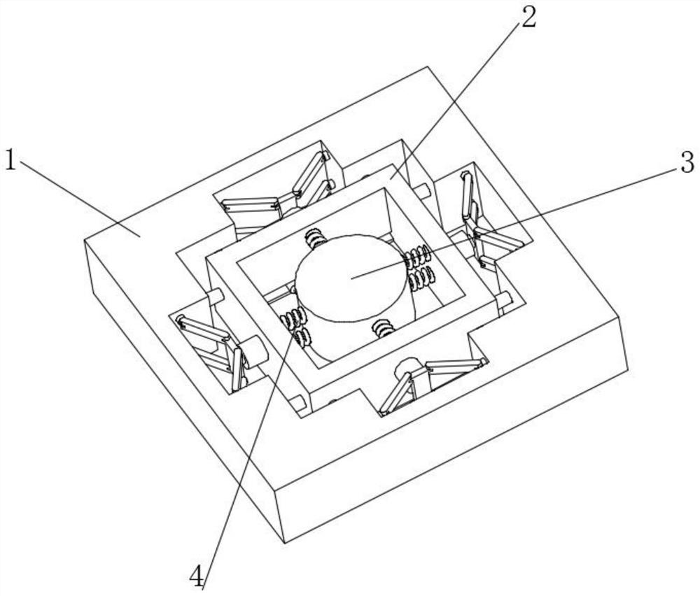 Rigidity-adjustable particle damper for high-rise civil structure