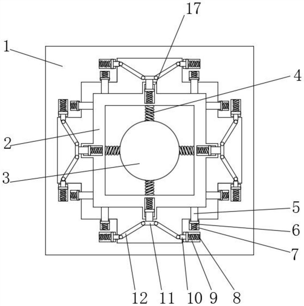 Rigidity-adjustable particle damper for high-rise civil structure