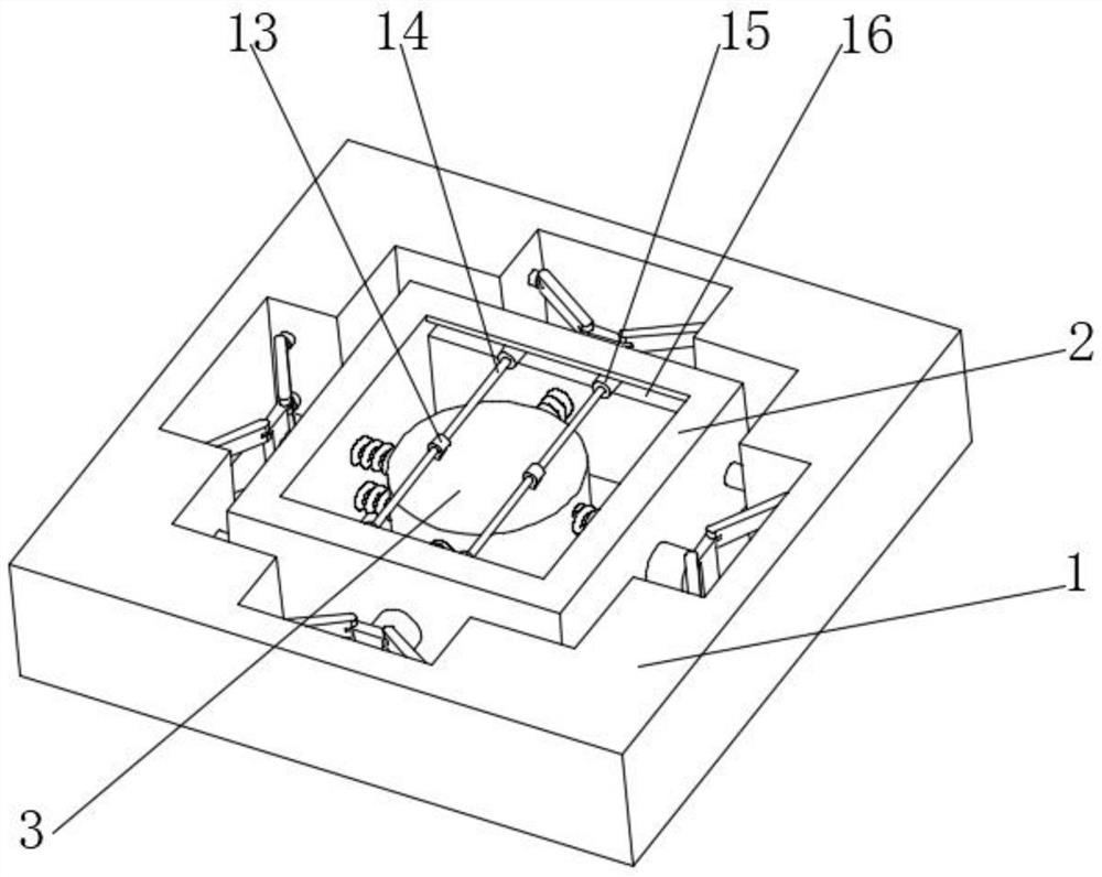 Rigidity-adjustable particle damper for high-rise civil structure