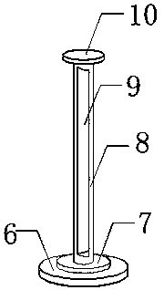 Pressing and flattening device for golden camellia compression packing