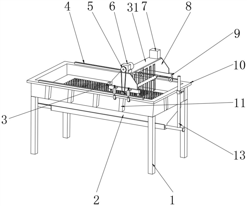 Multifunctional wine brewing and rice steaming bed