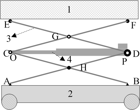 Full-electric scissor type aerial work platform