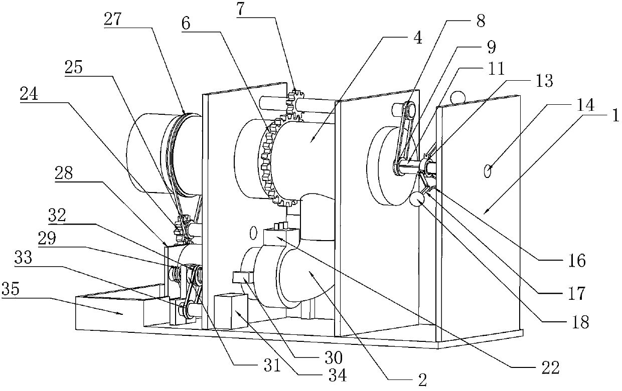 Automation control device for fluid flow speed