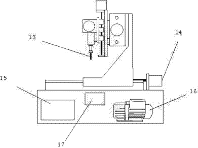 Plastic cement rough edge repairing machine