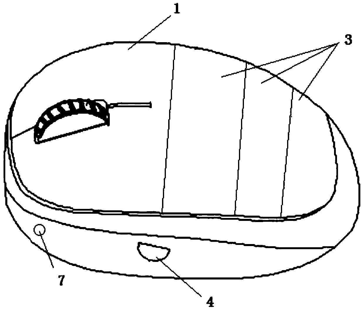 Mouse capable of automatically generating electricity