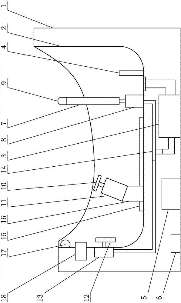 Gynaecologic sit-washing apparatus