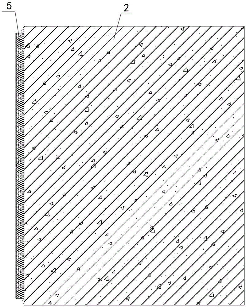 Prefabricated external wall panel for PCM (phase change material) wrapped by steel grating aluminum film and preparation method thereof