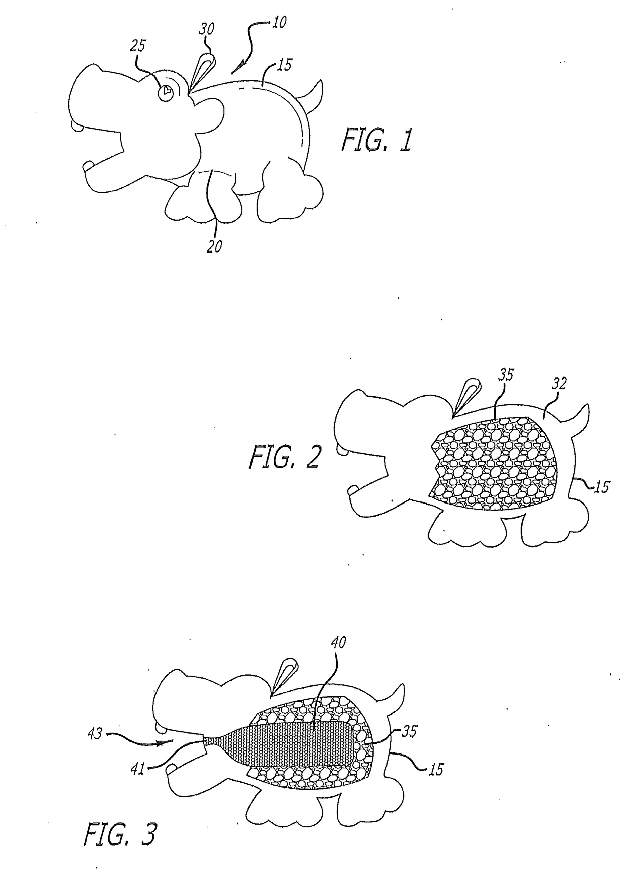 Character-shaped porous mitt for housing and dispensing soap