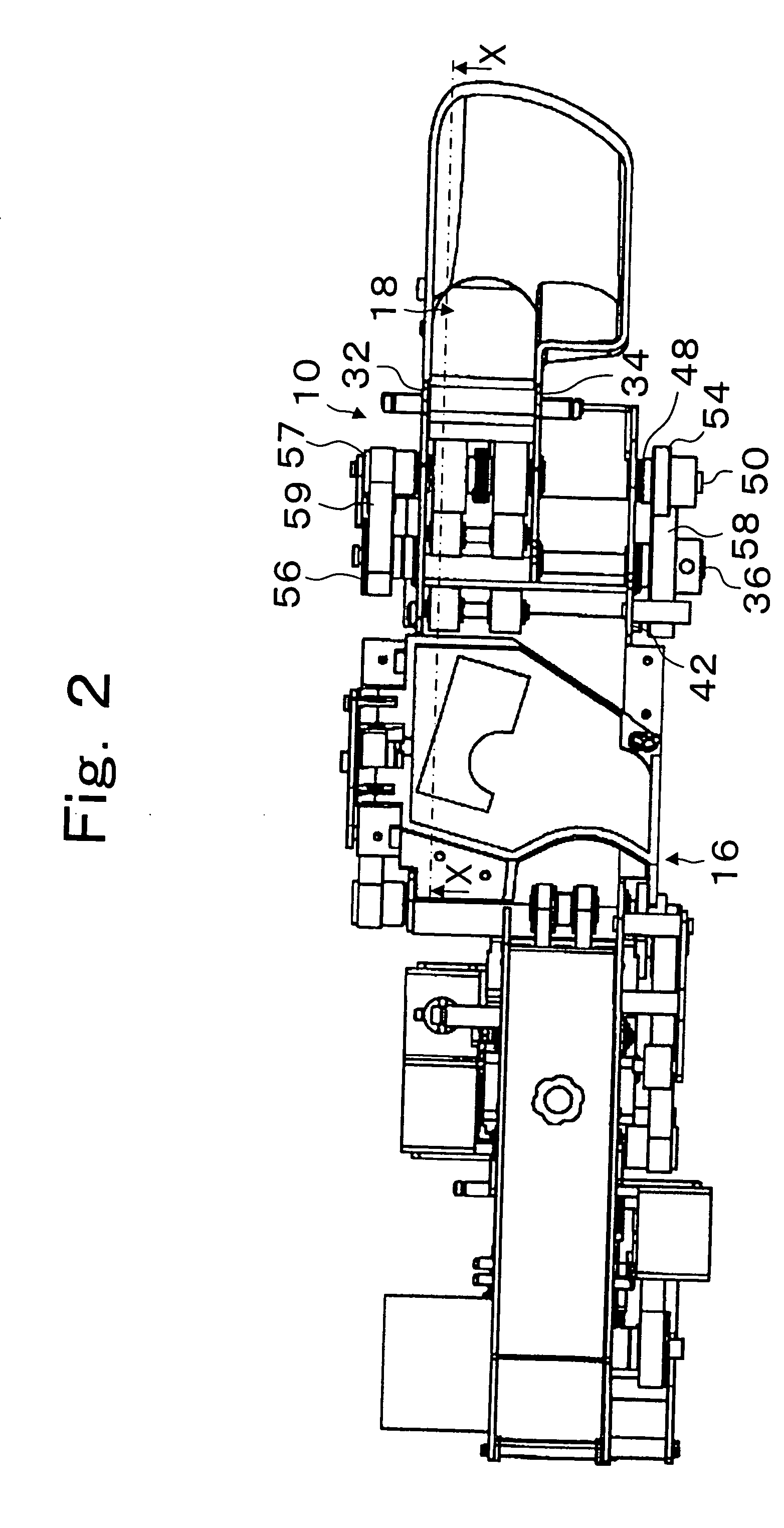 Belt-driven coin separating apparatus