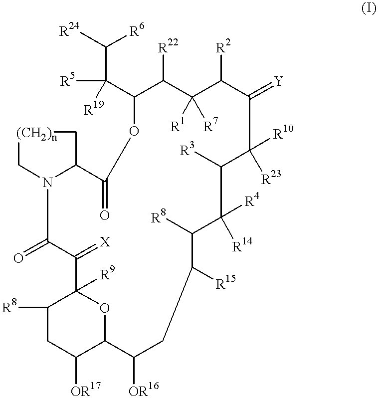 Use of macrolide compounds for treating glaucoma