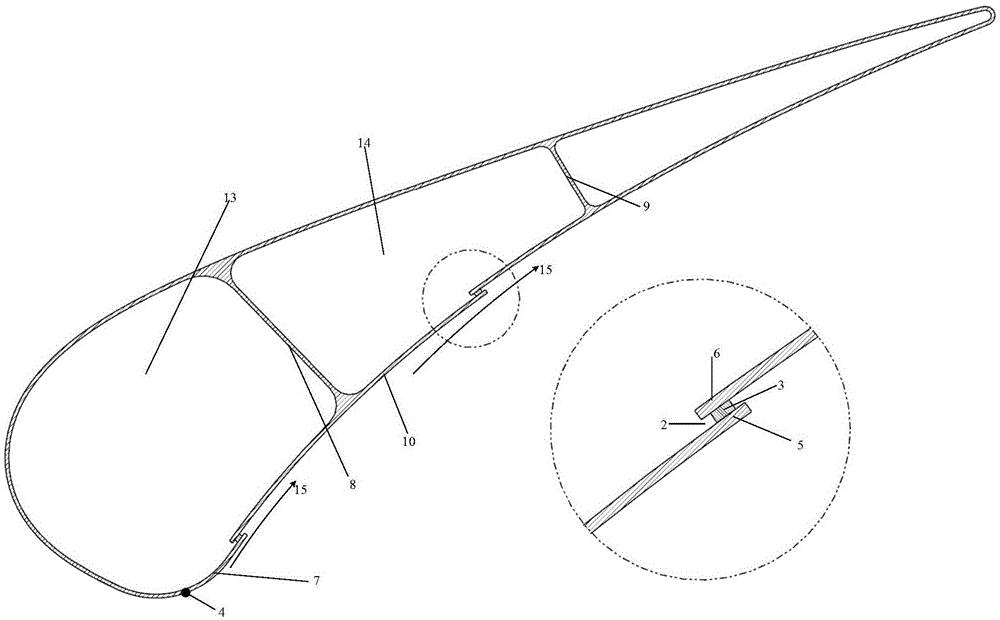 Turbine blade with step gap cooling structure on pressure surface