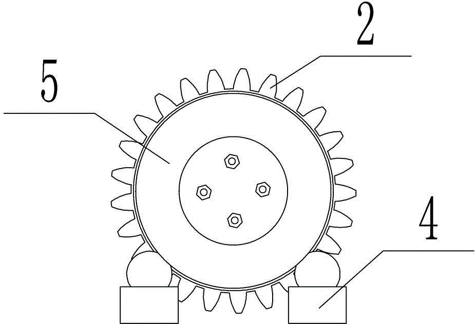 Rotary kiln for calcium aluminate powder