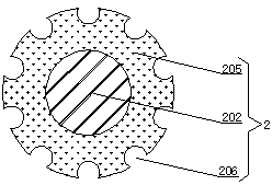 Auxiliary material feeding device used for electro-hydraulic numerical control bending machine