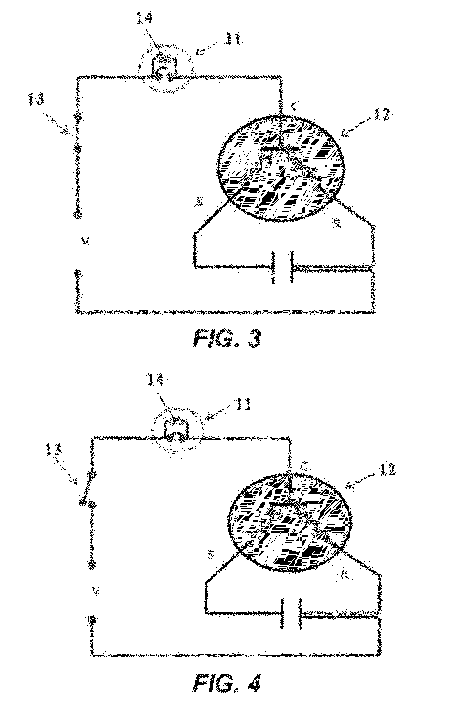 Compressor for an air-conditioner with a motor protector and an air-conditioner