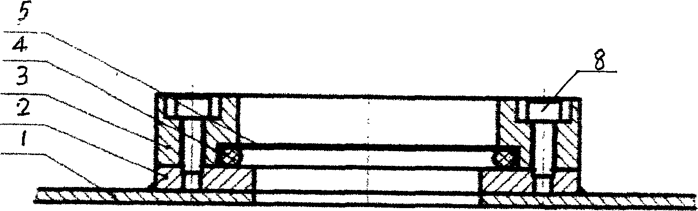 Dropping type safety decompression device