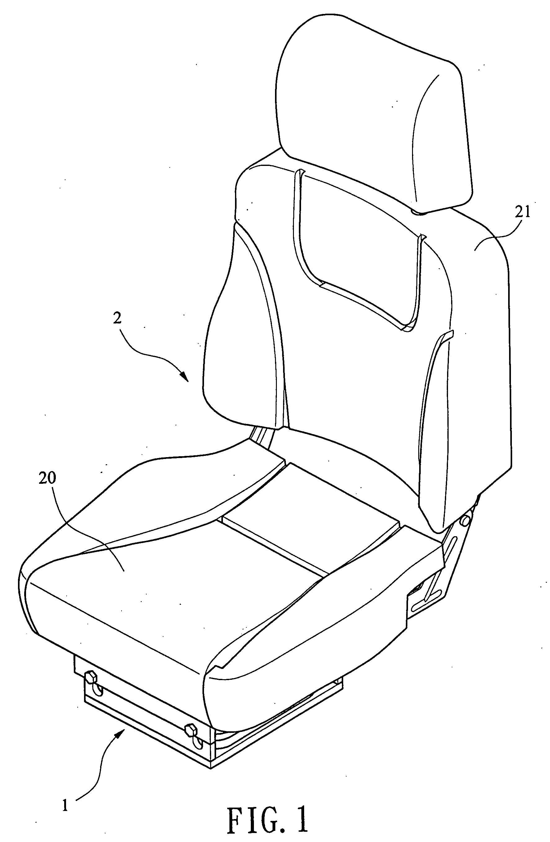 Automatic ventilation device for chair