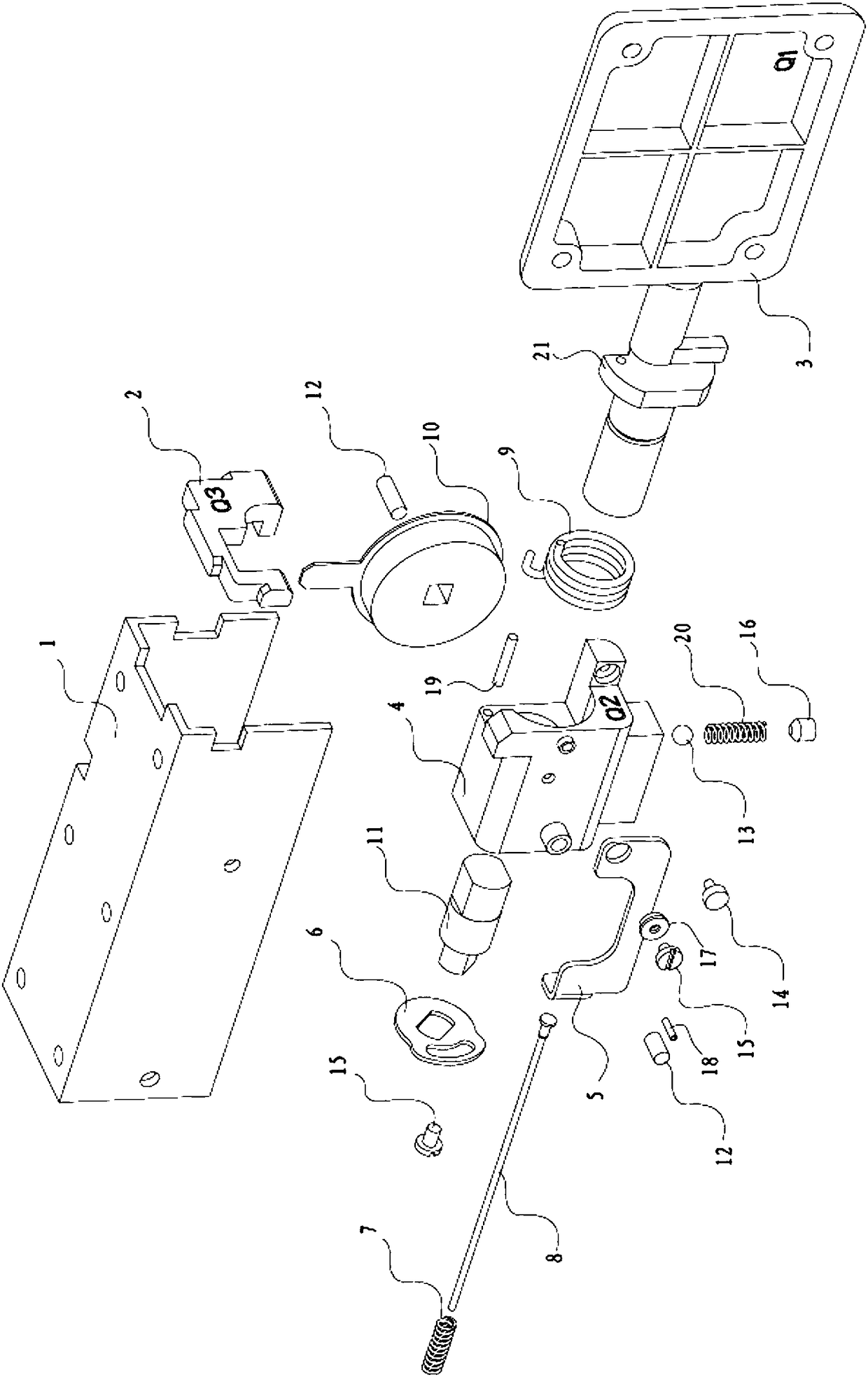 Automatic-turning foldable deskboard and furniture