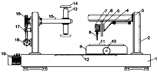 Production device and production process for cement kiln multifunctional necking hanging piece