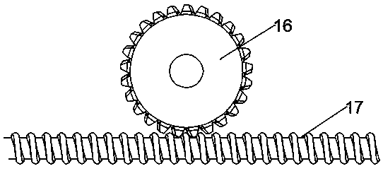 Production device and production process for cement kiln multifunctional necking hanging piece