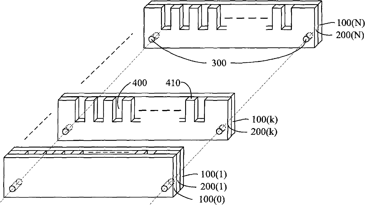 Configurable two-dimensional micro-plasma array device and preparation method thereof