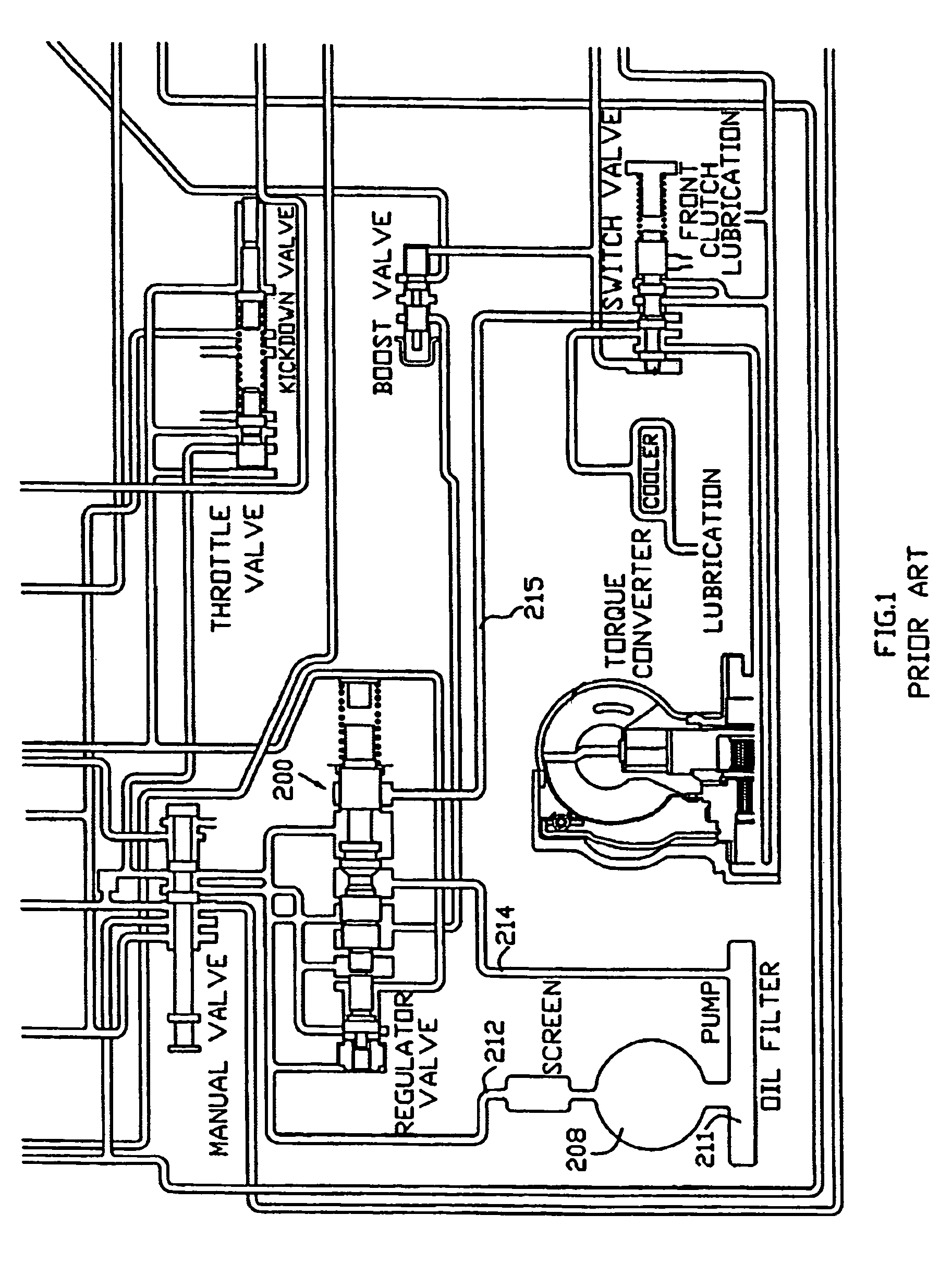 Automatic transmission pump-priming device