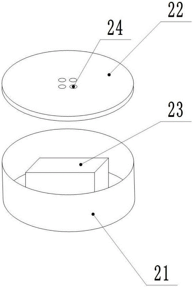 Button system having anti-loss function