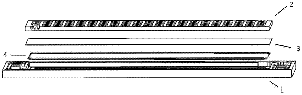 Membrane separation structure water separator for proton exchange membrane fuel cell and with water interception device