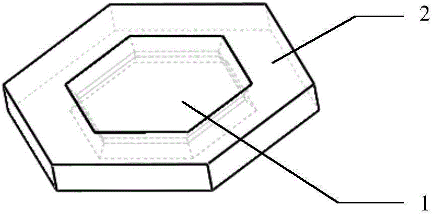 Local resonance low-frequency band gap vibration suppression periodic structure