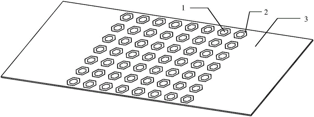 Local resonance low-frequency band gap vibration suppression periodic structure