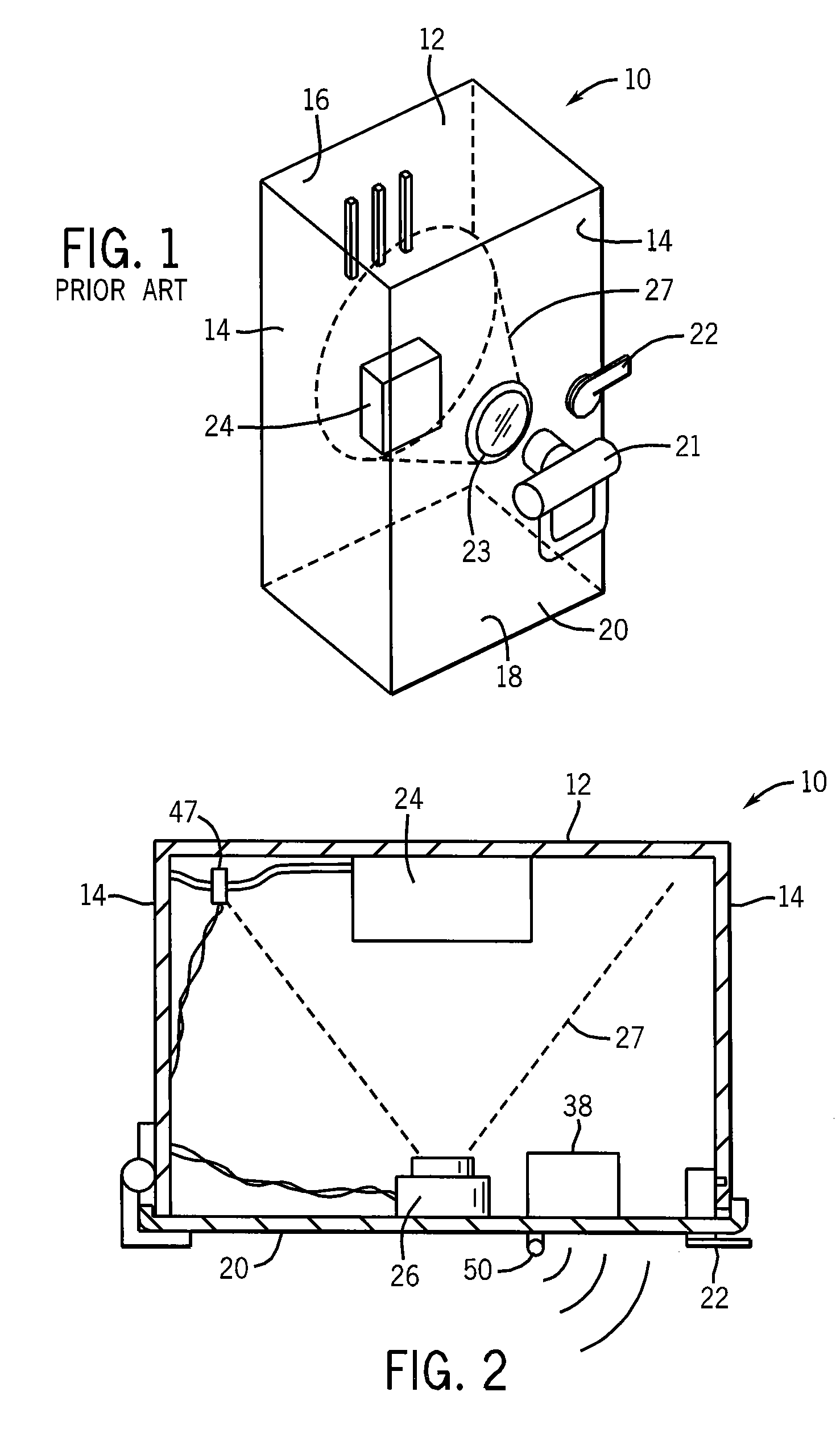 In-cabinet thermal monitoring method and system