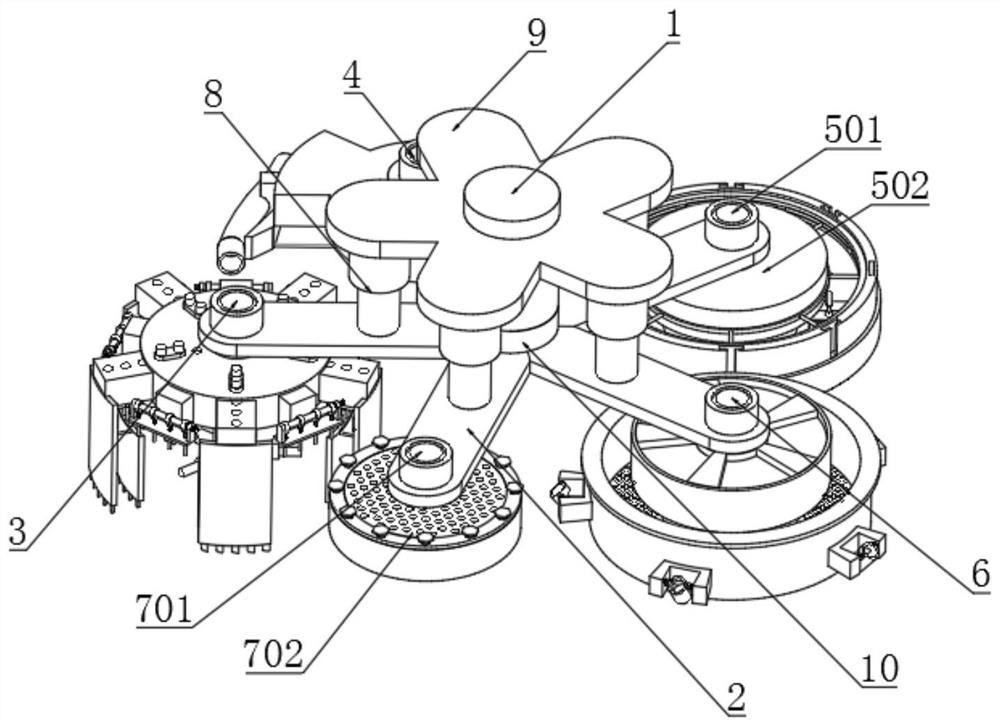 Efficient well lid dismantling device