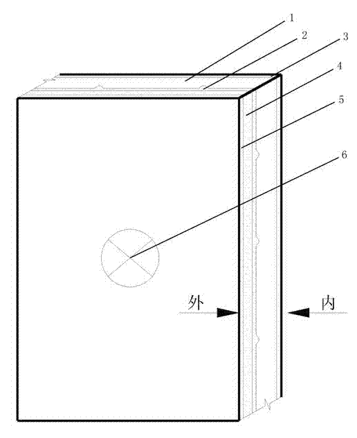 Crack-self-healed dismounting-free insulation system and preparation method thereof