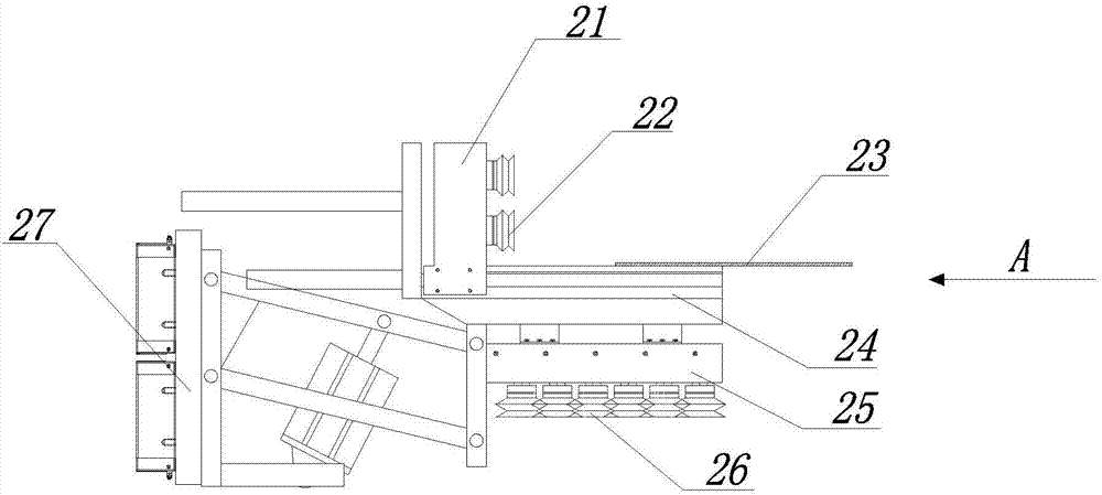 Automatic truck loading stacker crane