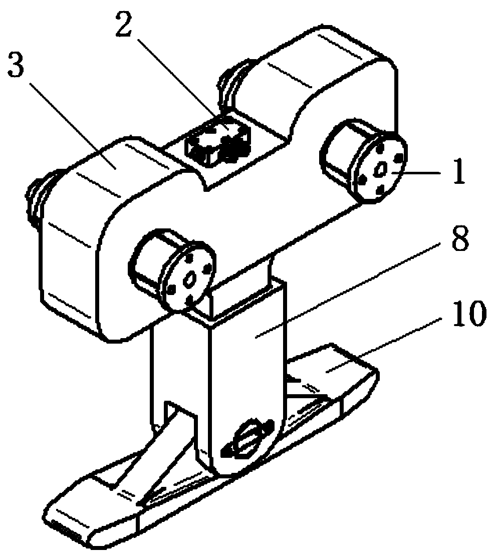 Height-adjustable coal cutter supporting assembly