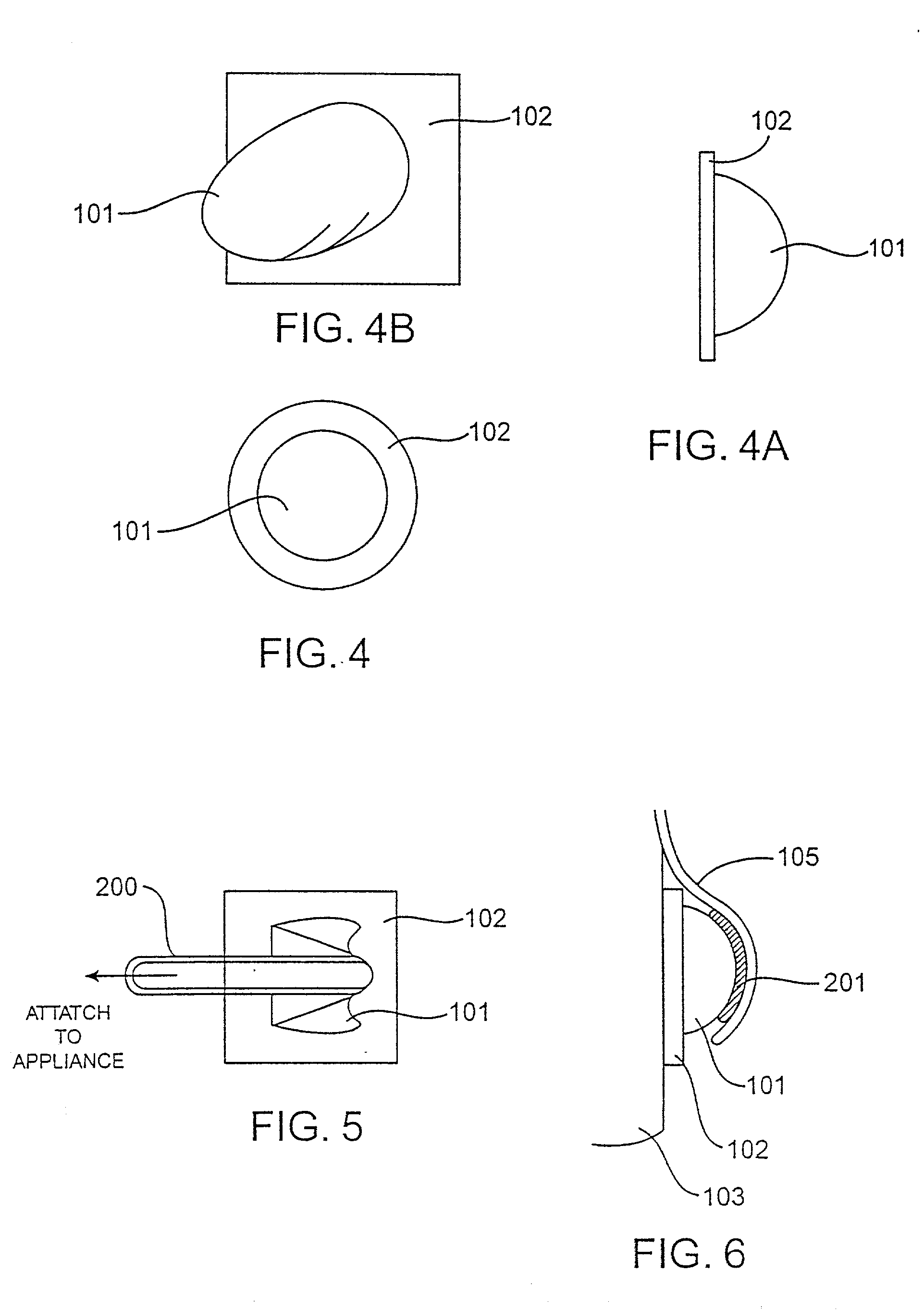 Attachment devices and methods for a dental appliance