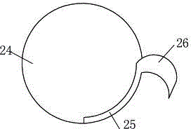 Stroke control device for forming telescopic plastic tube