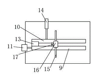 Stroke control device for forming telescopic plastic tube